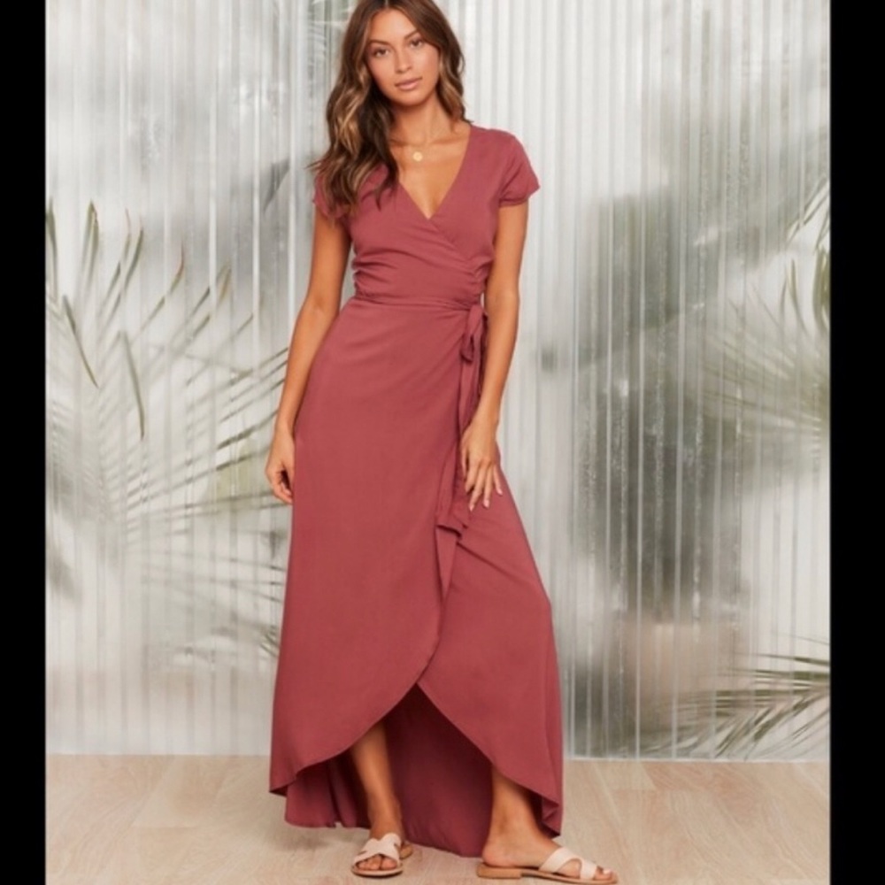 LSpace wrap dress